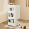 Utility Storage Cart,Storage Cart with Wheels and Slide Out Drawers