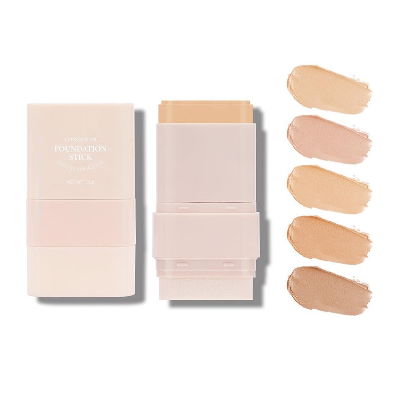 Korean Cosmetics Foundation Stick with Brush, Female and Men Foundation
