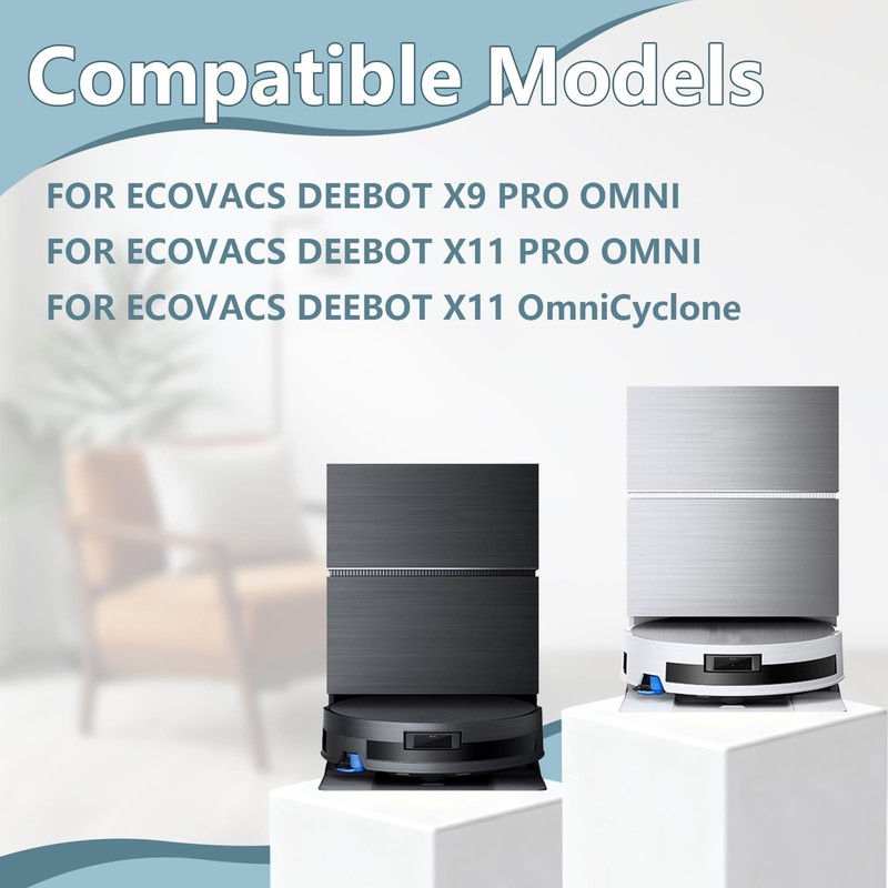 Accessories for ECOVACS DEEBOT X11 Omni Cyclone, X9 Pro Omni,