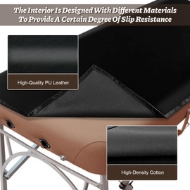 Wax Mat for Esthetician BedReusable PU Leather Massage Table Cover Protector ，Waterproof and Stain-Resistant Replacement Cover Protector for Beauty Salon Massage Tattoos
