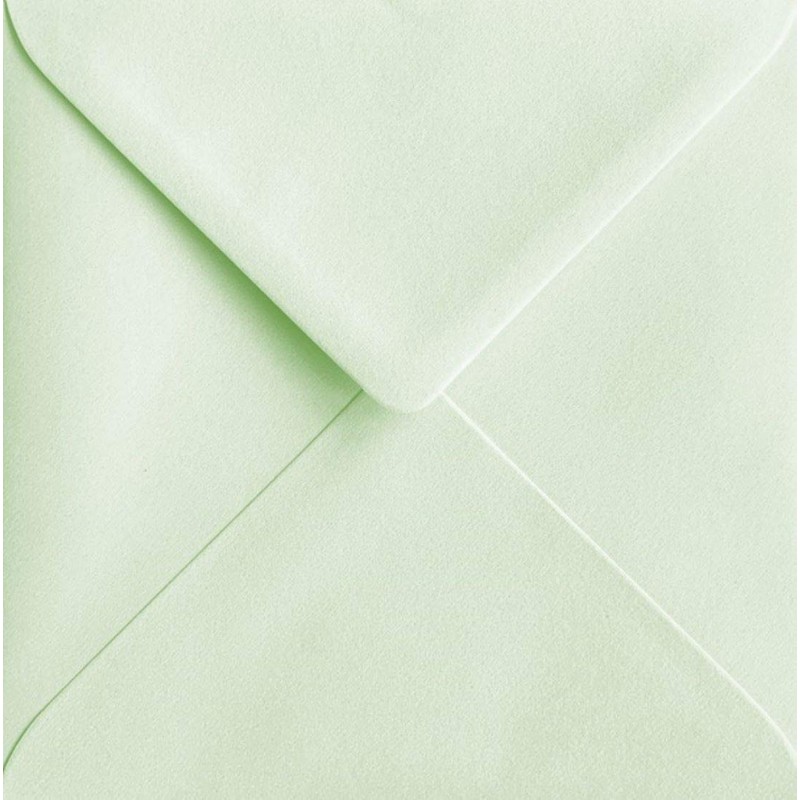 6" x 6" Green Envelopes x 25 Pack. 100gsm Weight.