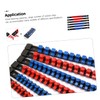 Gadpiparty 6pcs Socket Holder Organizer for Toolboxes Compatibility Durable Efficient