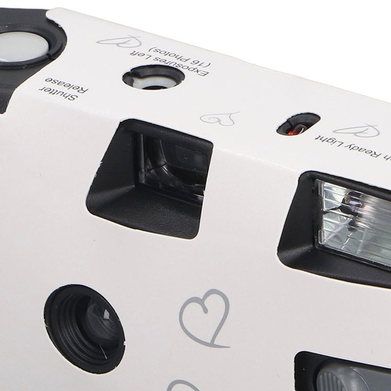 Film Camera, Advance Wheel Single Use Camera for Wedding