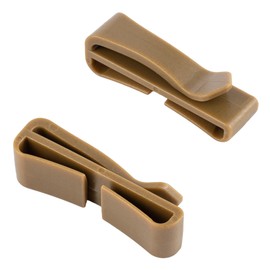 TACNEX Tactical Backpack Strap Clip Webbing Replacement Clip Keeper Holder MOLLE Belt Hook Retainer Harness/Sling/Bag/Military Strap Stays Organizers 1" Wide CB 2 PCS