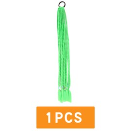 Traziewell Plait Hair Extensions Braiding Hair Extensions for Women Hair Braided Hair Extension Synthetic Braid Texture Hair for Braiding Green Curly Braiding Hair 2609