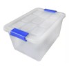 Alica Caja Organizadora De Plastico Transparente 12.5 L Con Tapa