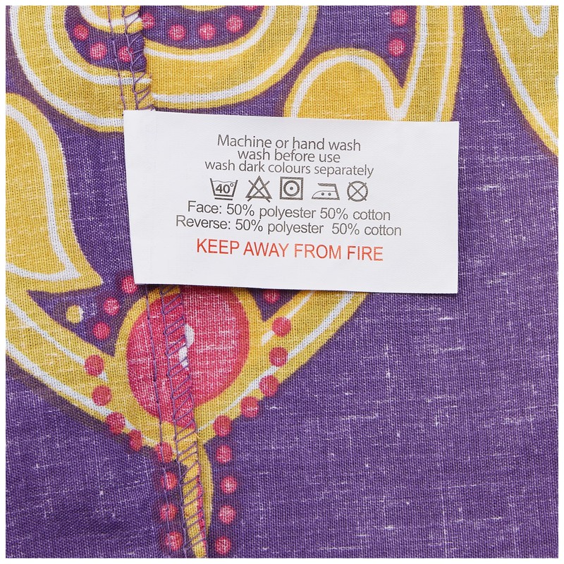 Rapport Asha Duvet Set, Single-Ruby