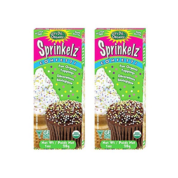 Let's Do Organic Confetti Sprinkelz 1oz (2 Pack)