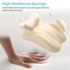 cjc Memory Foam Wedge Pillow for Adults, Multi-Position Support Bed
