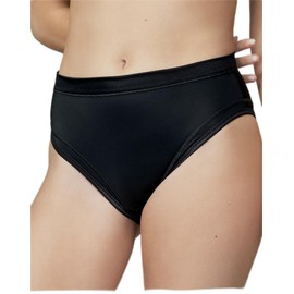 Wonderbra Womens Light Control High-Cut Panty Shapewear-briefs, Black, Small US