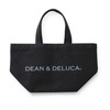 Dean & Deluca Tote Bag, L, Black, Women's, Men's, Solid,