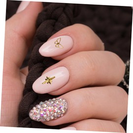 OHPHCALL 3 Boxes Nail Accessories Nail Butterfly Charms Nail Art Supplies Nail Flowers for Nails Nail Charms Cool Nail Art Charms Flowers for Acrylic Nails Nail Art Jewels and Charms