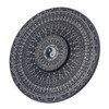 Metal Fingertip Rotation Toy Tai Ji Eight Trigram Compass Design