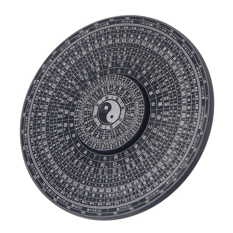 Metal Fingertip Rotation Toy Tai Ji Eight Trigram Compass Design