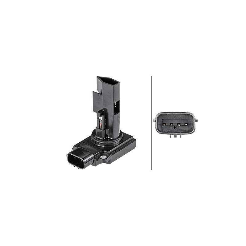 HELLA 8ET 358 095-391 Air Mass Sensor - Bolted -