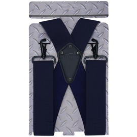MELOTOUGH Suspenders for Men, Industrial Strength Suspenders for Jeans,Men Suspender for Big and Tall,Partial Elastic 2” Work Heavy Duty Suspender,Father Day Deal,Father Day Gift