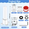 Four in One Tub Spout Adapter, Bathtub Faucet Spout Adapter