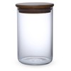 J-kitchens Pickle Container, Heat Resistant Container, Glass, Canister, 3.7 x