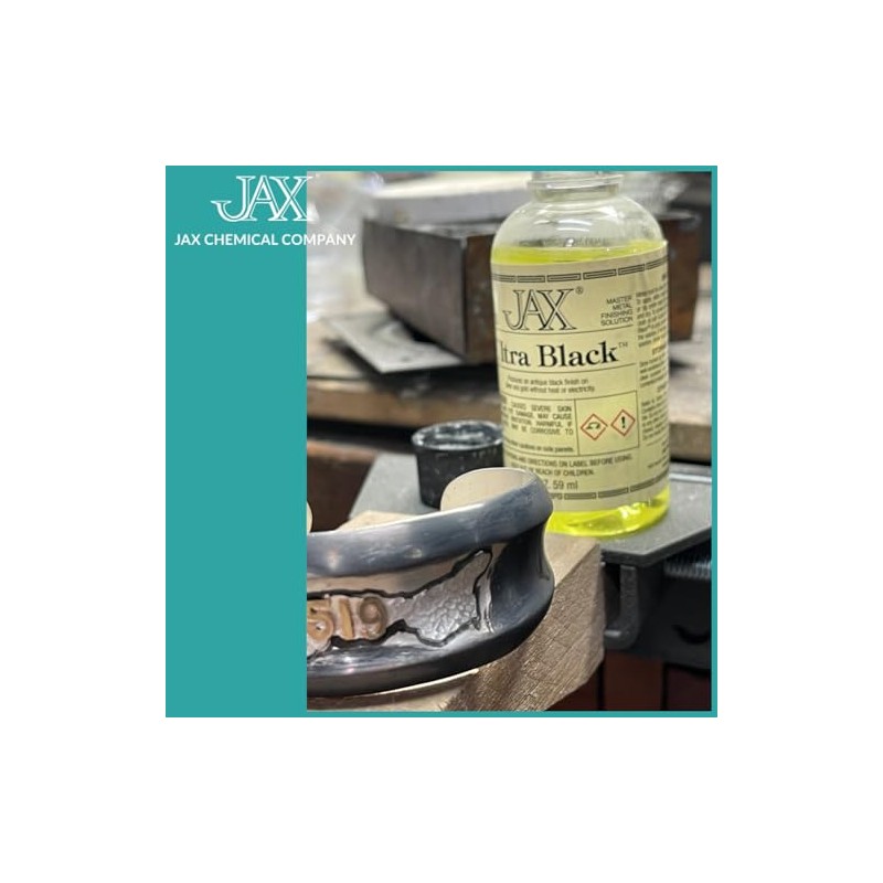 JAX Ultra Black - Metal Finishing Solution - Antique Finish