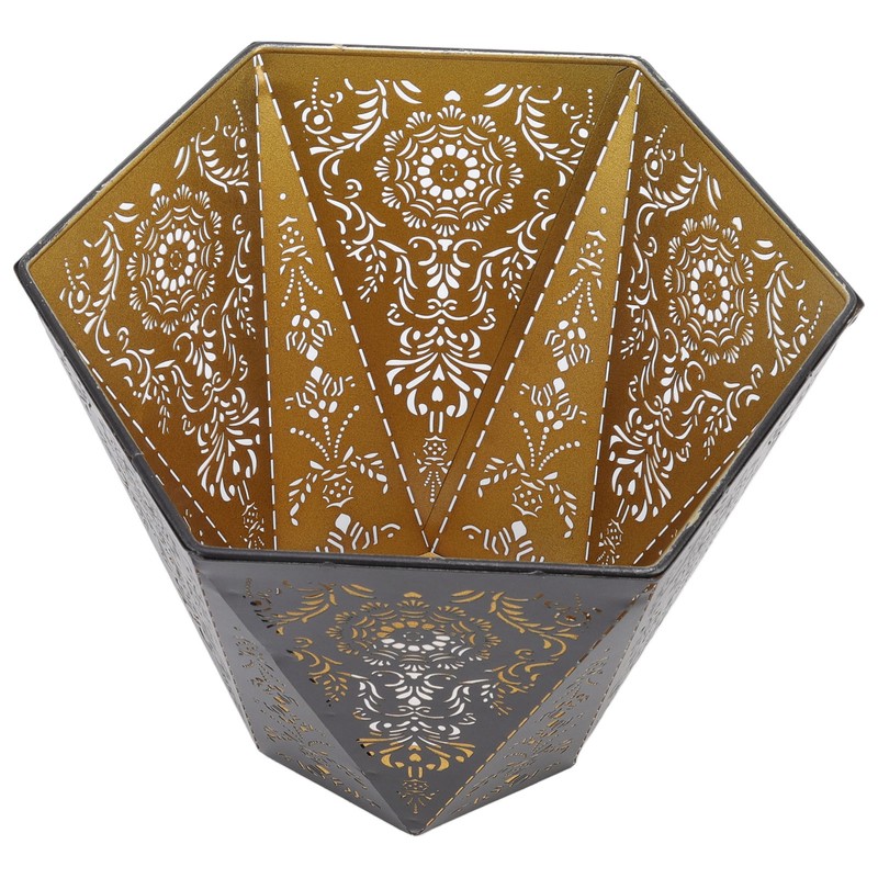 Lamp Shades Modern Scandinavian Style E27 E26 Wrought Iron Hexagonal