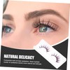 FRCOLOR 3 Pairs Eyelash Clusters Fake Lashes Natural Look False