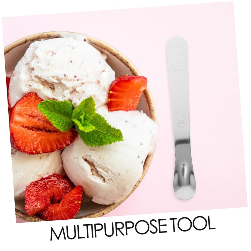 ULTECHNOVO 2pcs Stainless Steel Filling Spoon Convenient Dumpling Wonton Stuffing