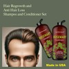 Rosemary Shampoo and Conditioner for Hair Growth, Sulfate Free Organic