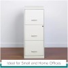 Hirsh Industries Space Solutions 3 Drawer Vertical Metal File Cabinet