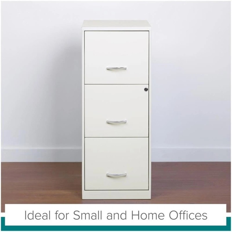 Hirsh Industries Space Solutions 3 Drawer Vertical Metal File Cabinet