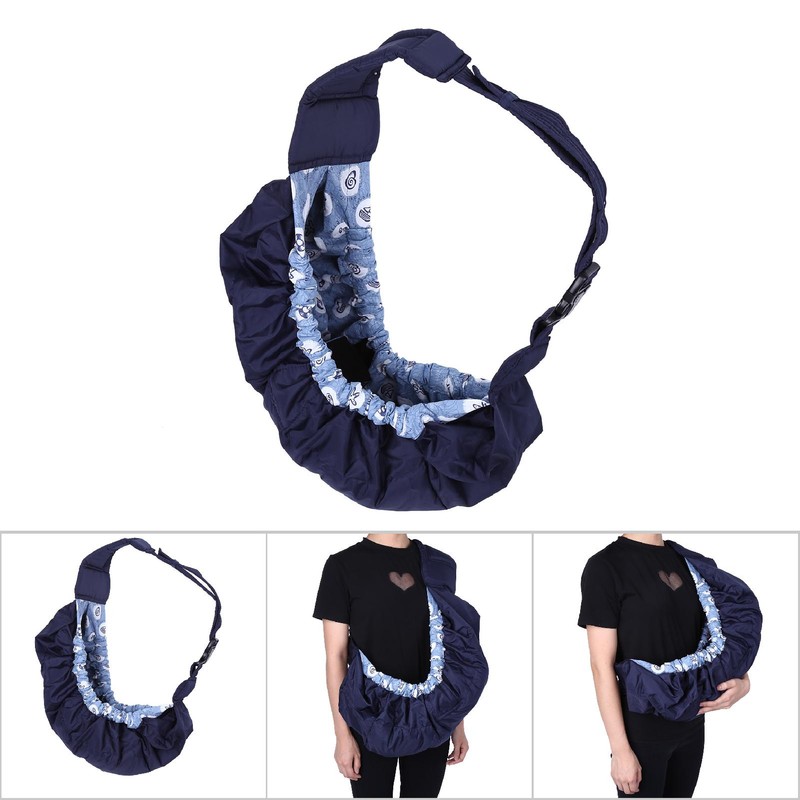 1Pc Adjustable Side Carry Economic Newborn Baby Wrap Carrier Front