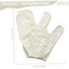 Guantes Exfoliantes de Seda Ajustables para Ducha con Masaje Corporal