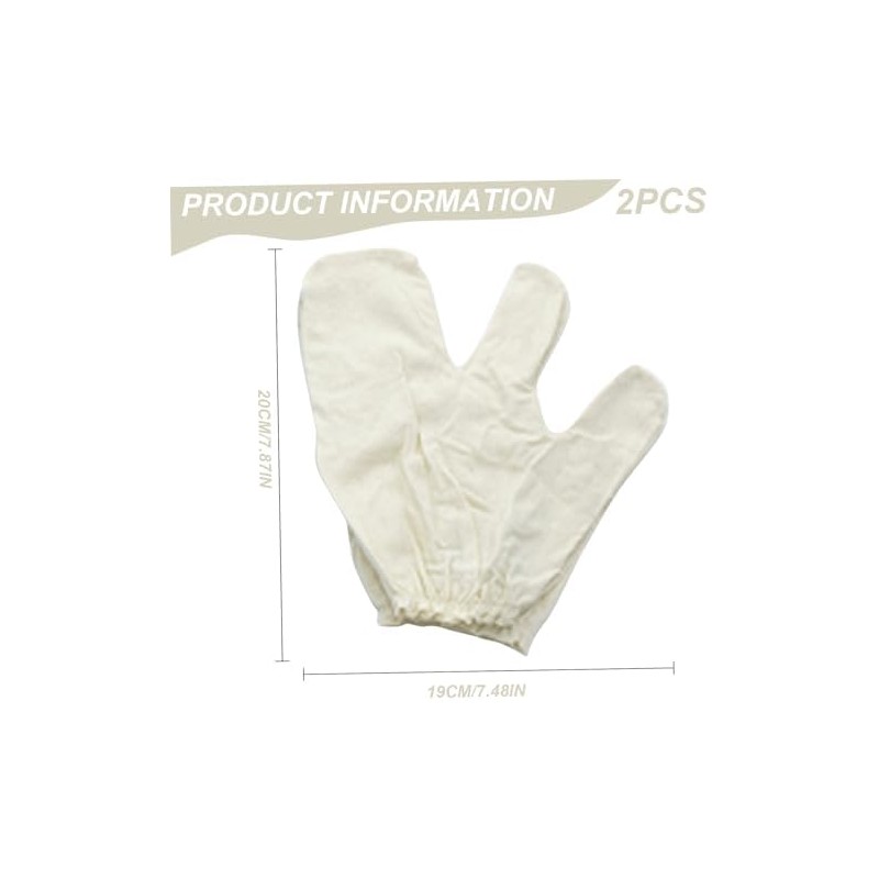 Guantes Exfoliantes de Seda Ajustables para Ducha con Masaje Corporal