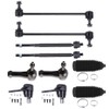 SCITOO 10pcs Front End Suspension Kit fit 2004-2012 for Chevy