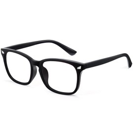 WINTOO Blue Light Glasses for Woman Men | 99% Blue Light Blocking Glasses | Computer Glassess | Gaming | TV Phone Screen Reader Square Frame | Anti Eyestrain & UV Glare,1 Pack