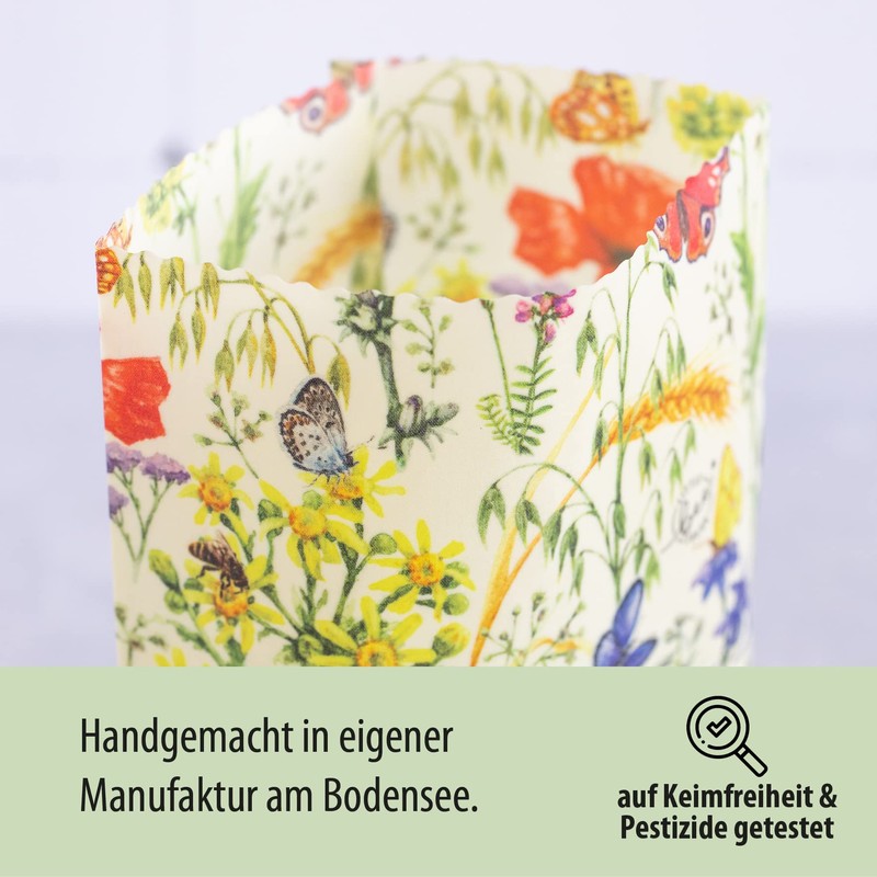 little bee fresh Organic Beeswax Cloth Sandwich Bag from Germany