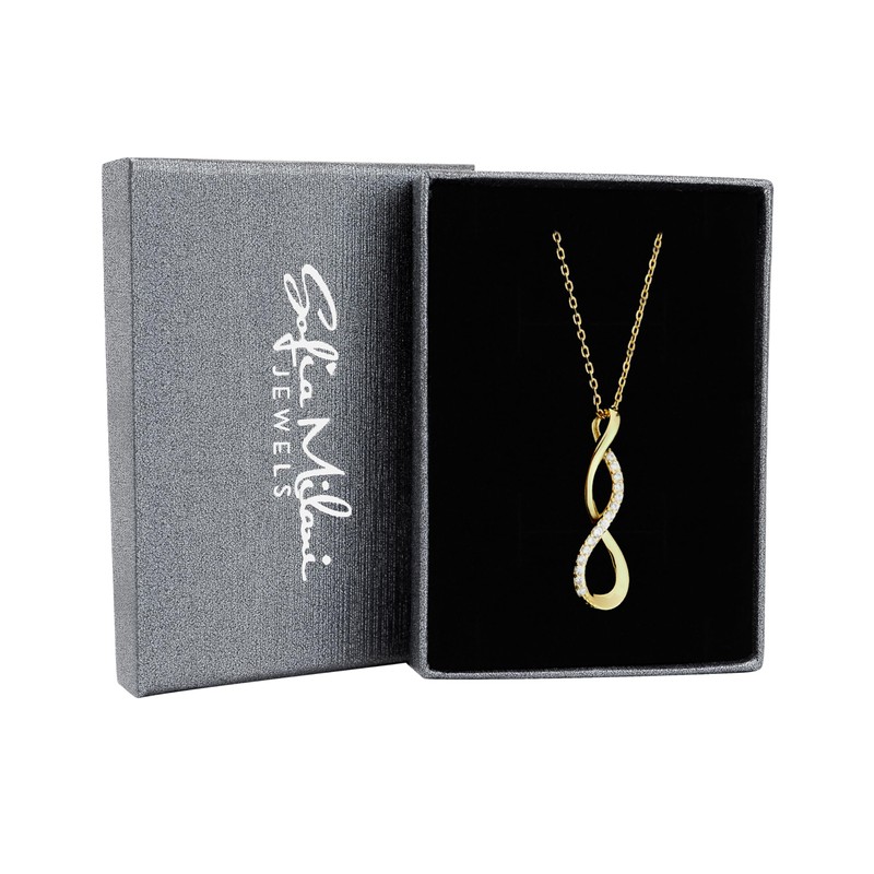 Sofia Milani - Women's Necklace 925 Silver with Zirconia Stones