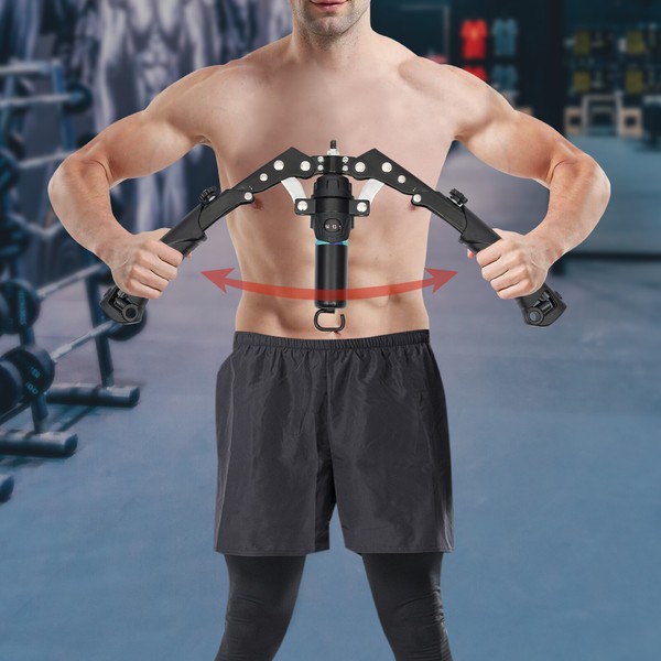 Arm Exercise Equipment Chest Workout Count Time Power Twister Adjust