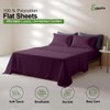 Egypto Easy Care Luxury Bedding Flat Sheets Double – Breathable