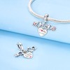 Hapour 925 Sterling Silver Charms for Bracelets Necklace Butterfly Charms