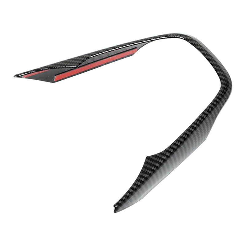 Steering Wheel V Shape Trim Panel Carbon Fiber Style Frame