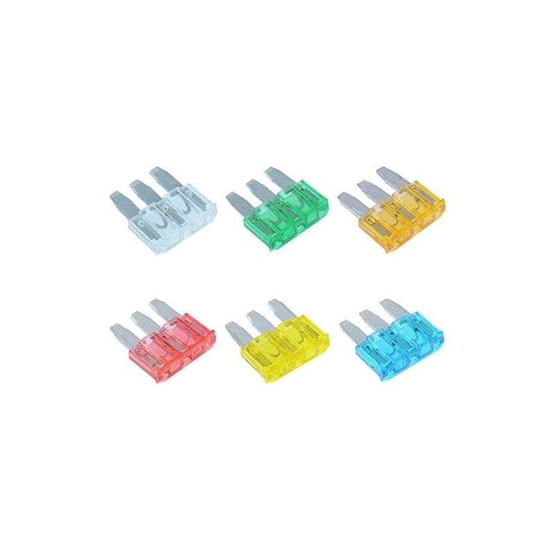 30 x Micro3 Blade Fuse Assortment Pack Kit 5A 10A