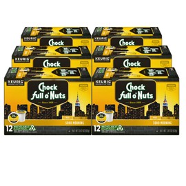 Chock Full o' Nuts Soho Morning Keurig K-Cup Pods for Keurig Brewers – Premium Arabica, Mild Roast – Single Serve – 6 Packs of 12 K-Cup Pods
