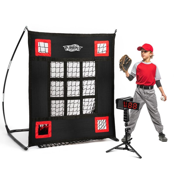Baseball Pitching Net & Radar Gun Combo – Improve Accuracy