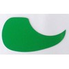Guitar Pick Guard, GREEN RIGHT, Tear Shape Plastic