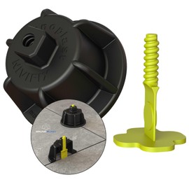 Brunoplast NIVIFIX 250x Thread Tabs Pro for 2 mm Joints (Standard/Linear), Levelling System for Laying Wall/Floor Tiles, Pull Tabs, Tile Laying Aid without Tile Wedges, Tile Tool