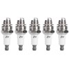 AUNMAS Pack of 5 Spark Plugs, Iron Trimmer Spark Plug