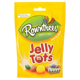 Rowntree Jelly Tots Pouch 150g (Pack of 6)