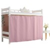 Teanea Solid Bottom Bunk Bed Blackout Curtains Privacy Cloth Single