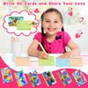 24 PCS Valentines Day Cards for Kids Sunglasses School Party