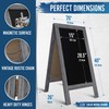 A Frame Chalkboard with Chalk Markers by HBCY Creations: 40x20